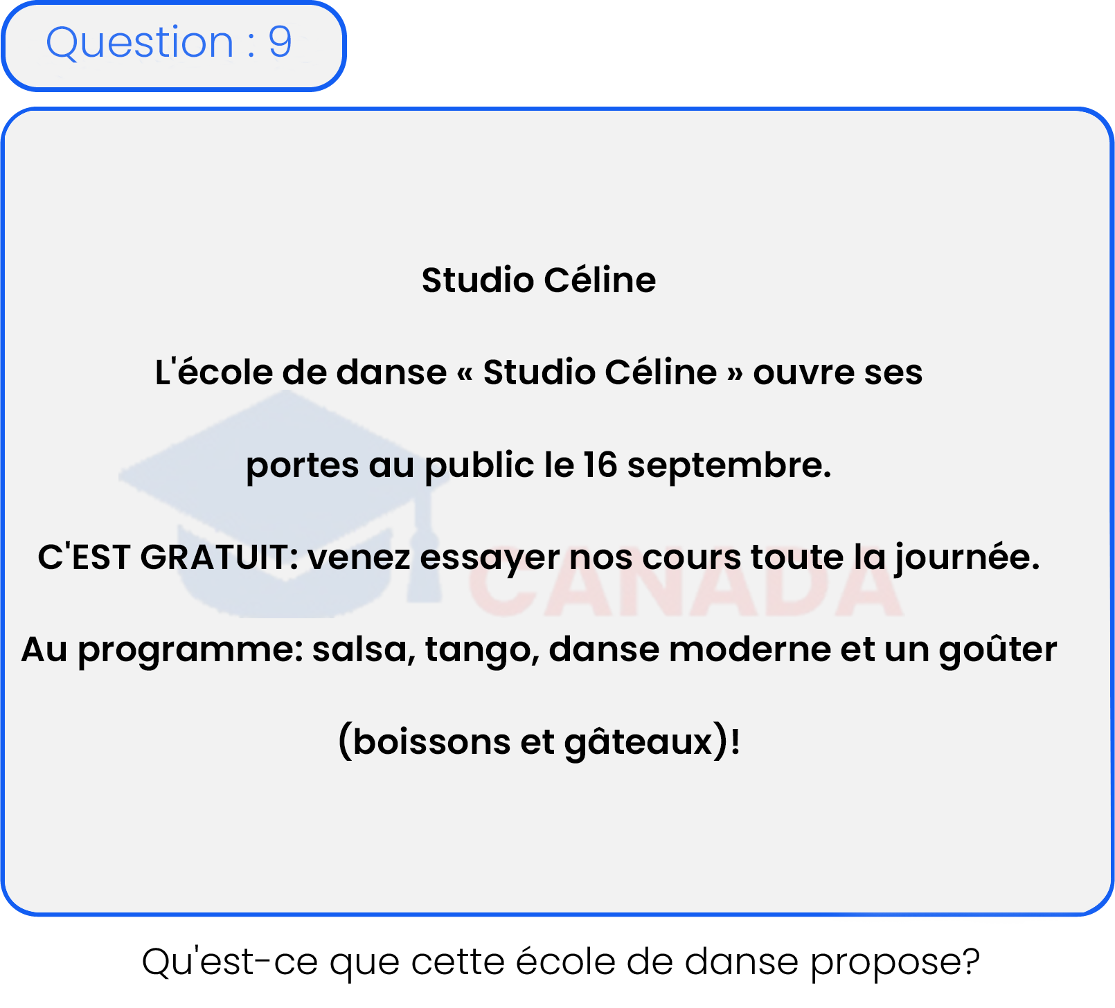 Question 9