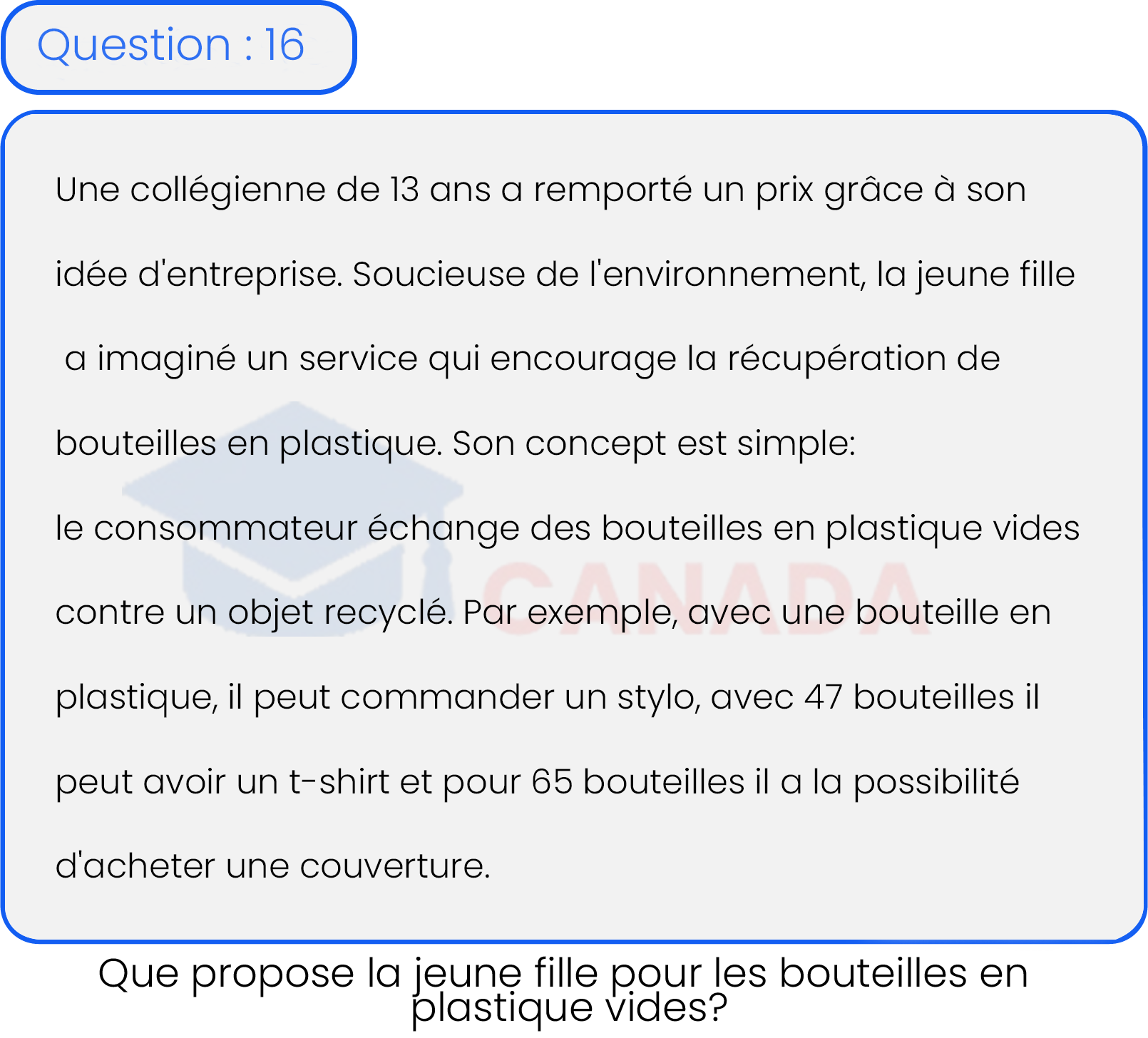 Question 16