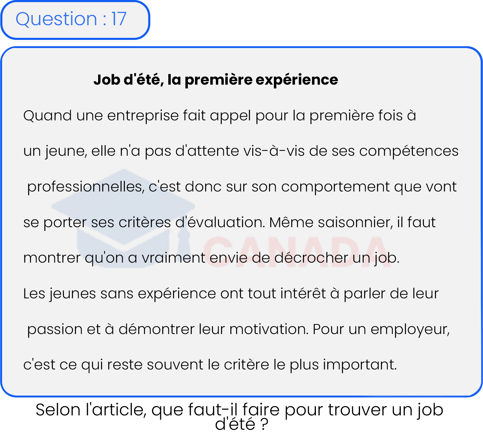 Question 17