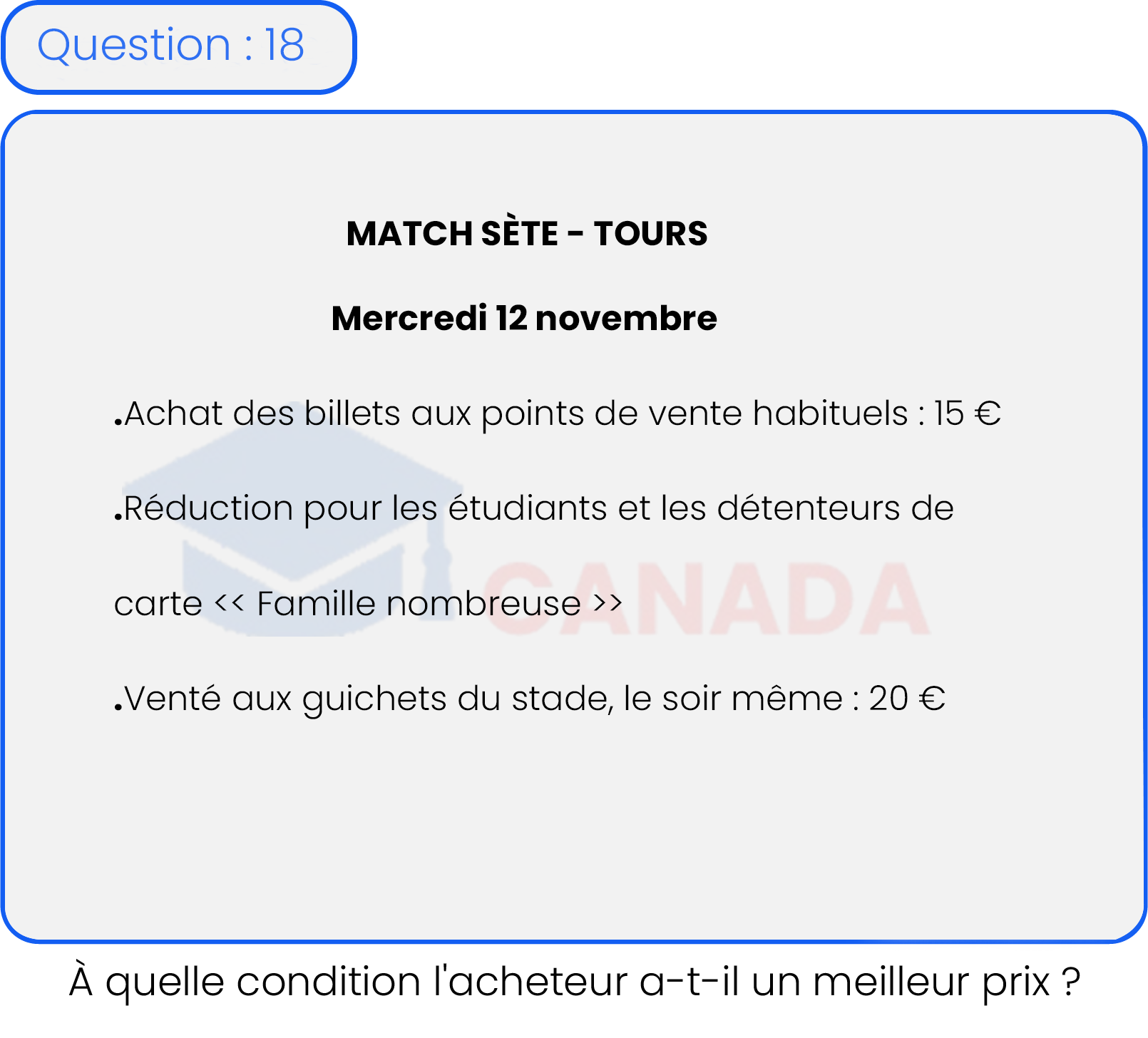 Question 18
