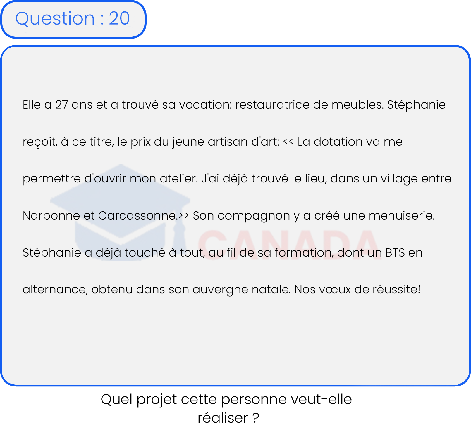 Question 20