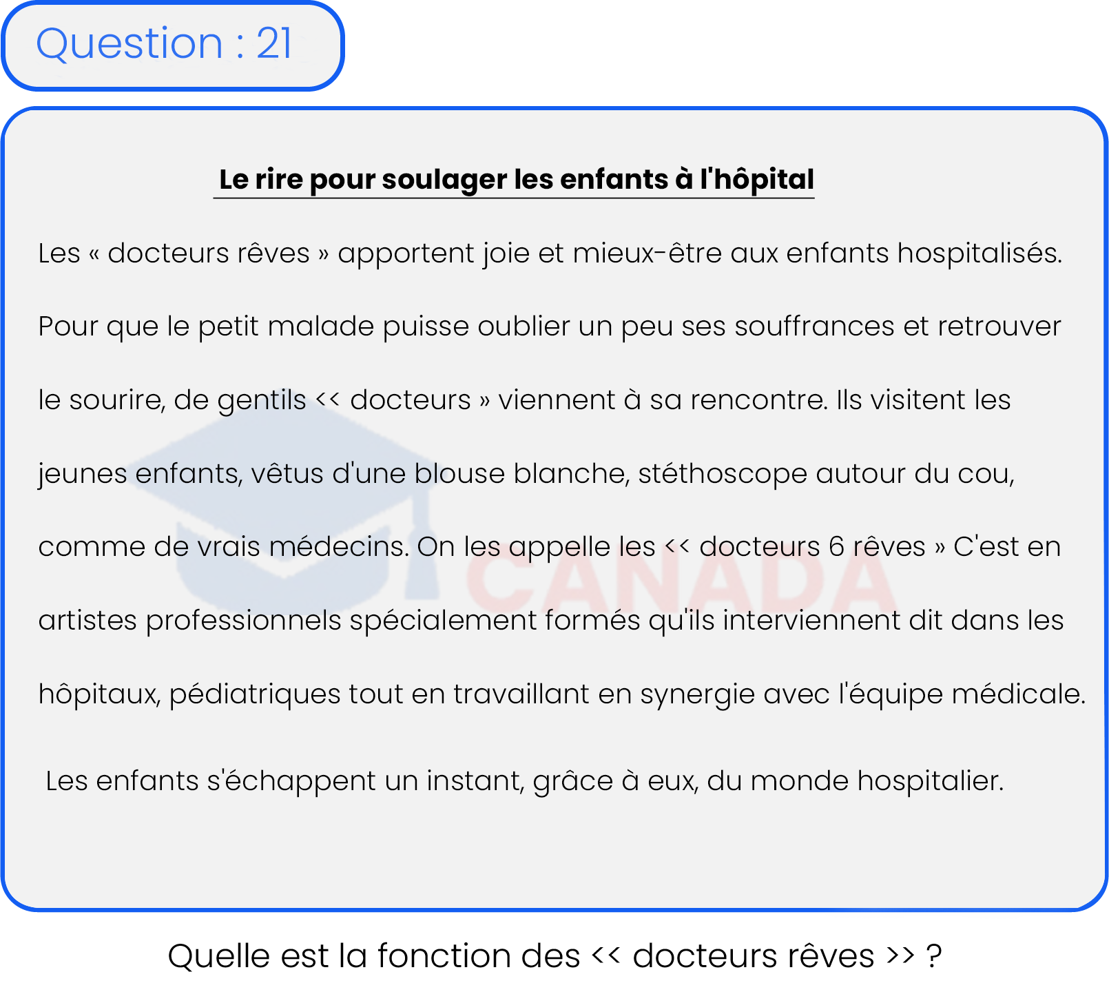 Question 21
