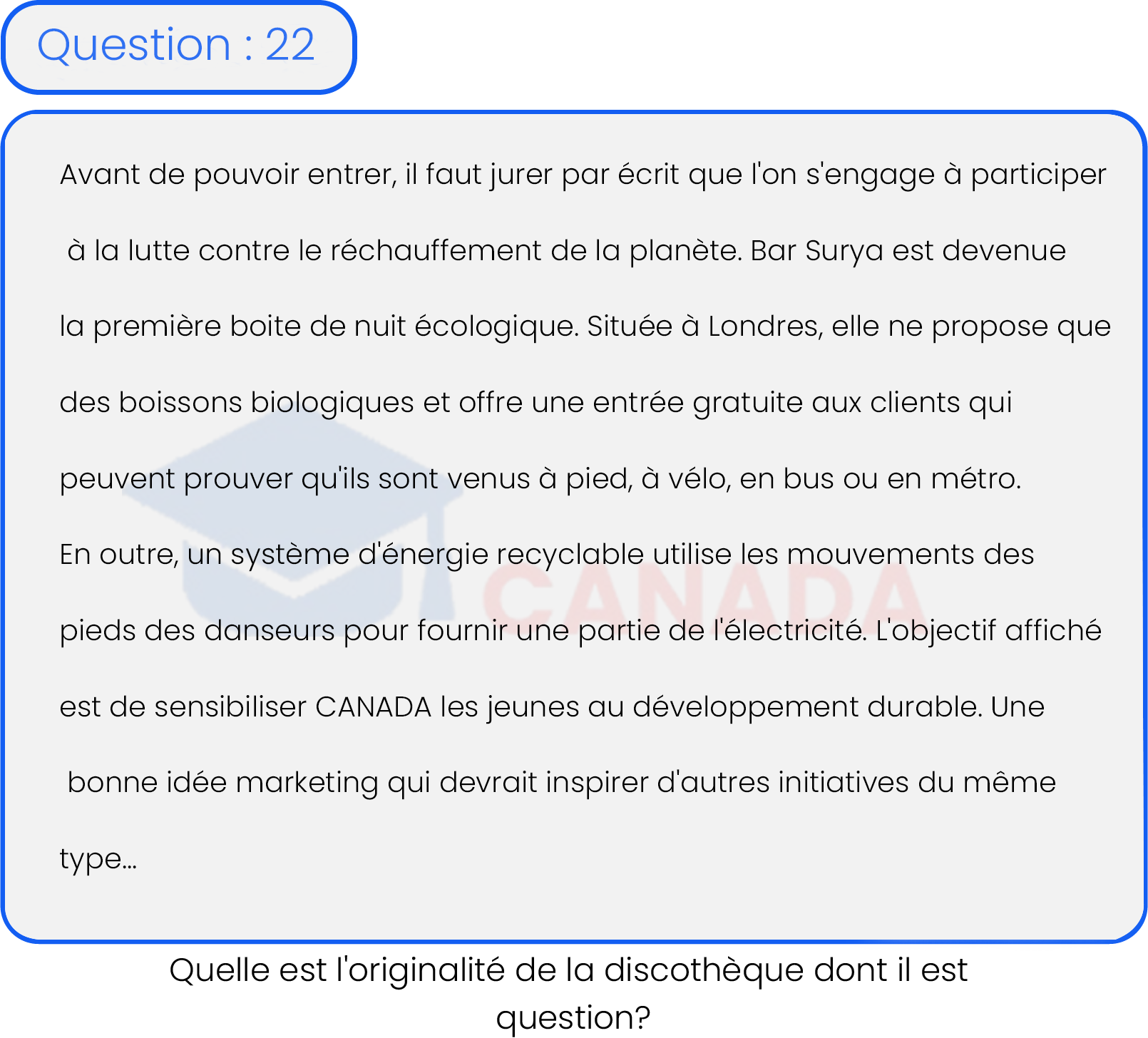 Question 22