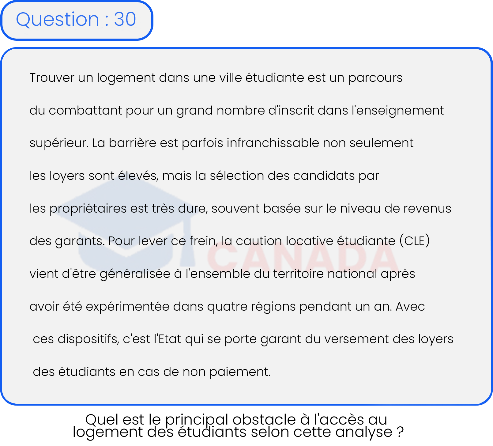 Question 30