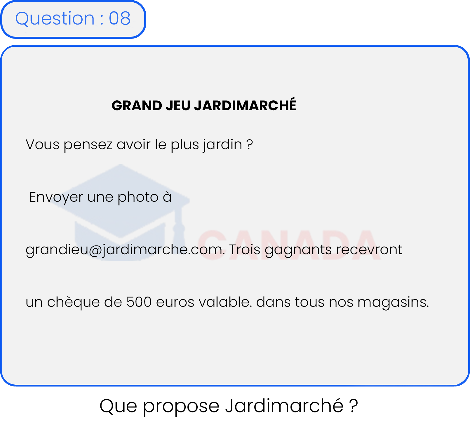 Question 8