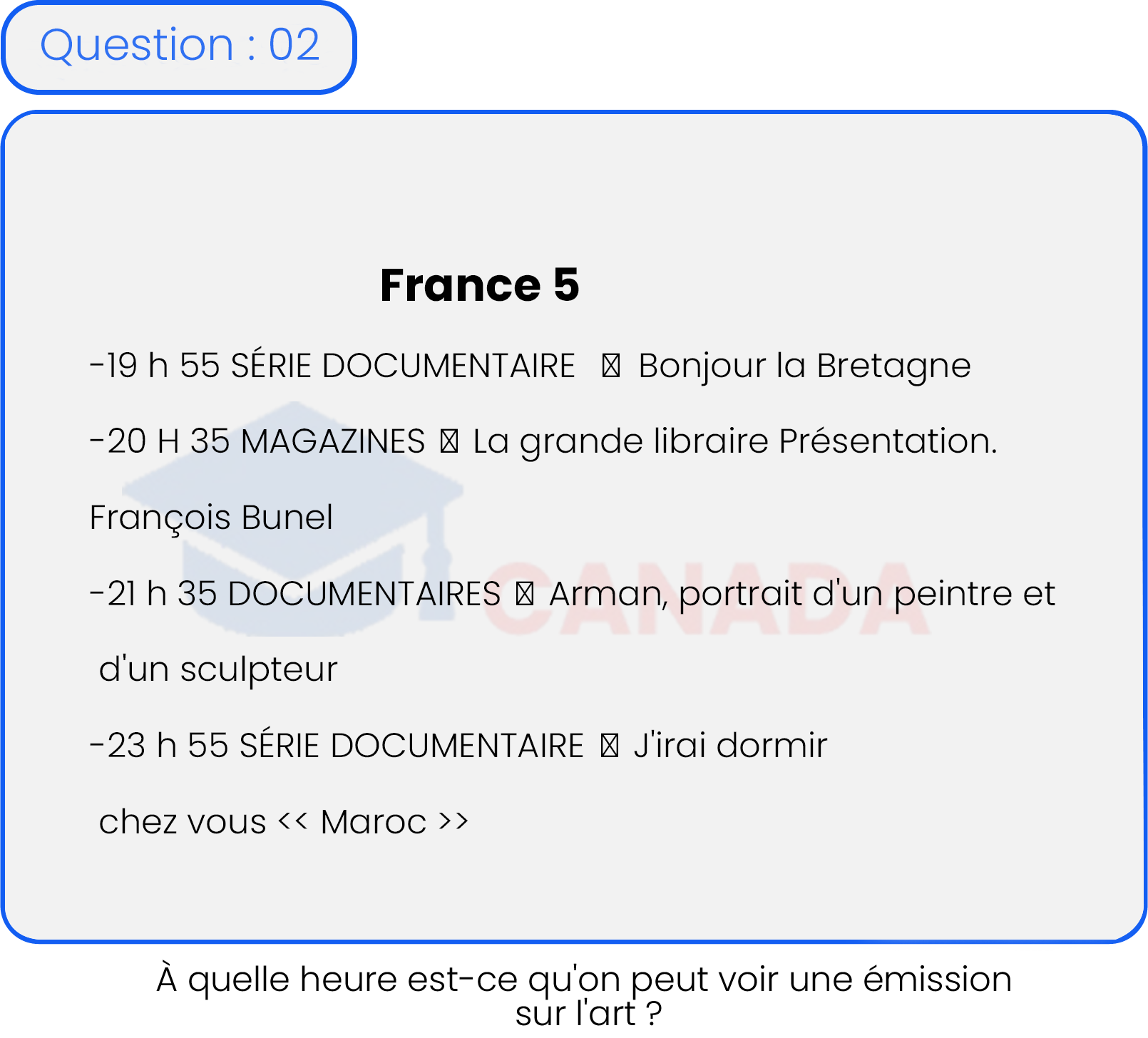 Question 2