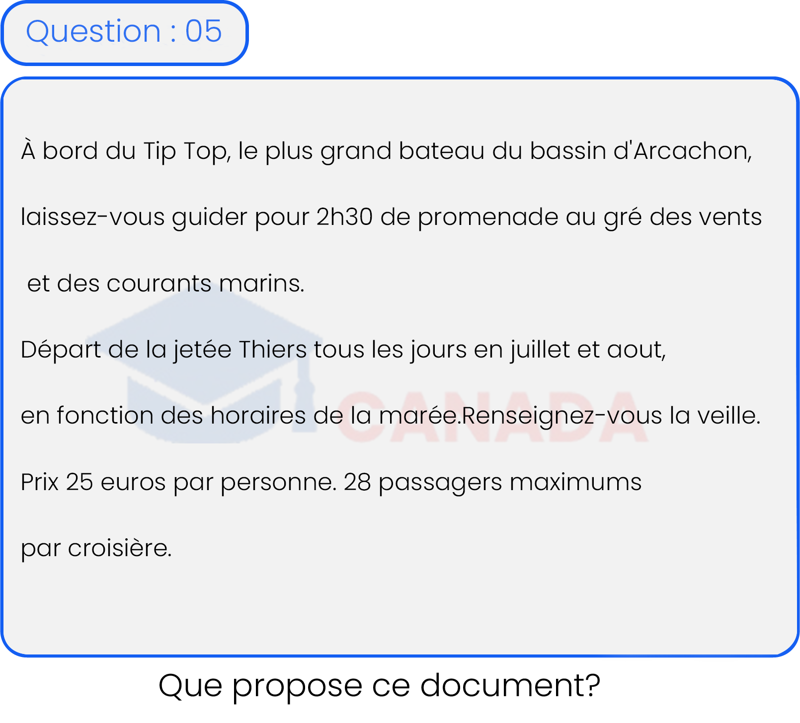 Question 5