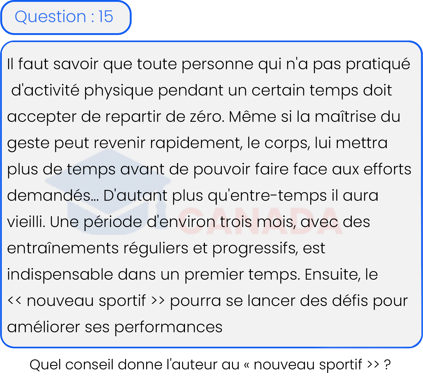 Question 15