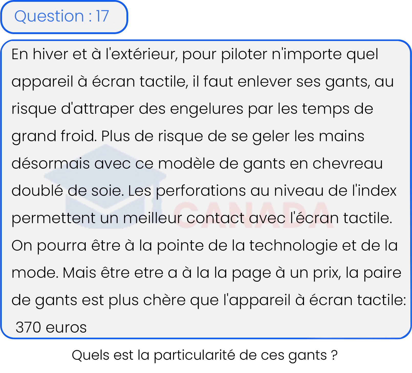 Question 17