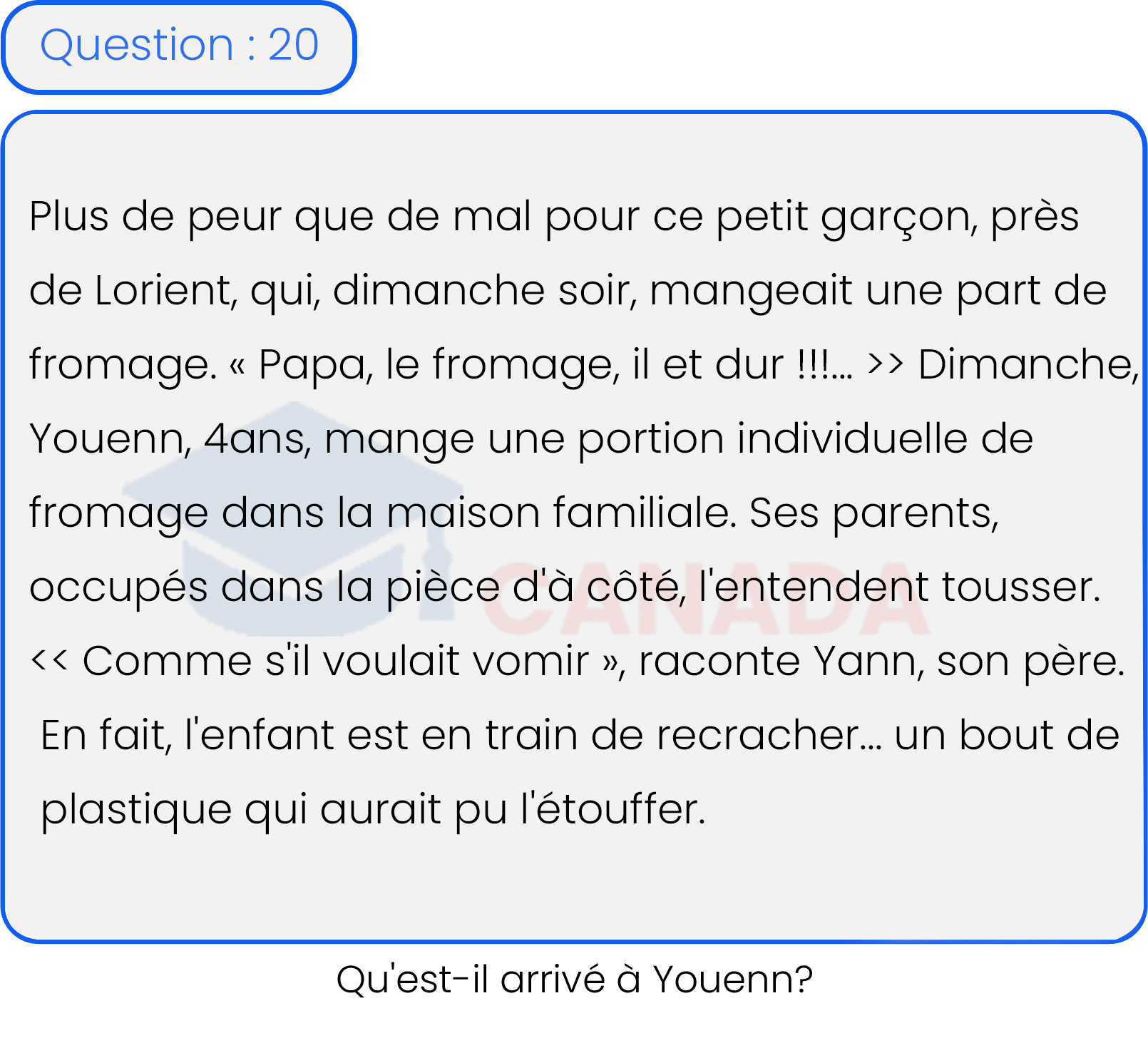 Question 20