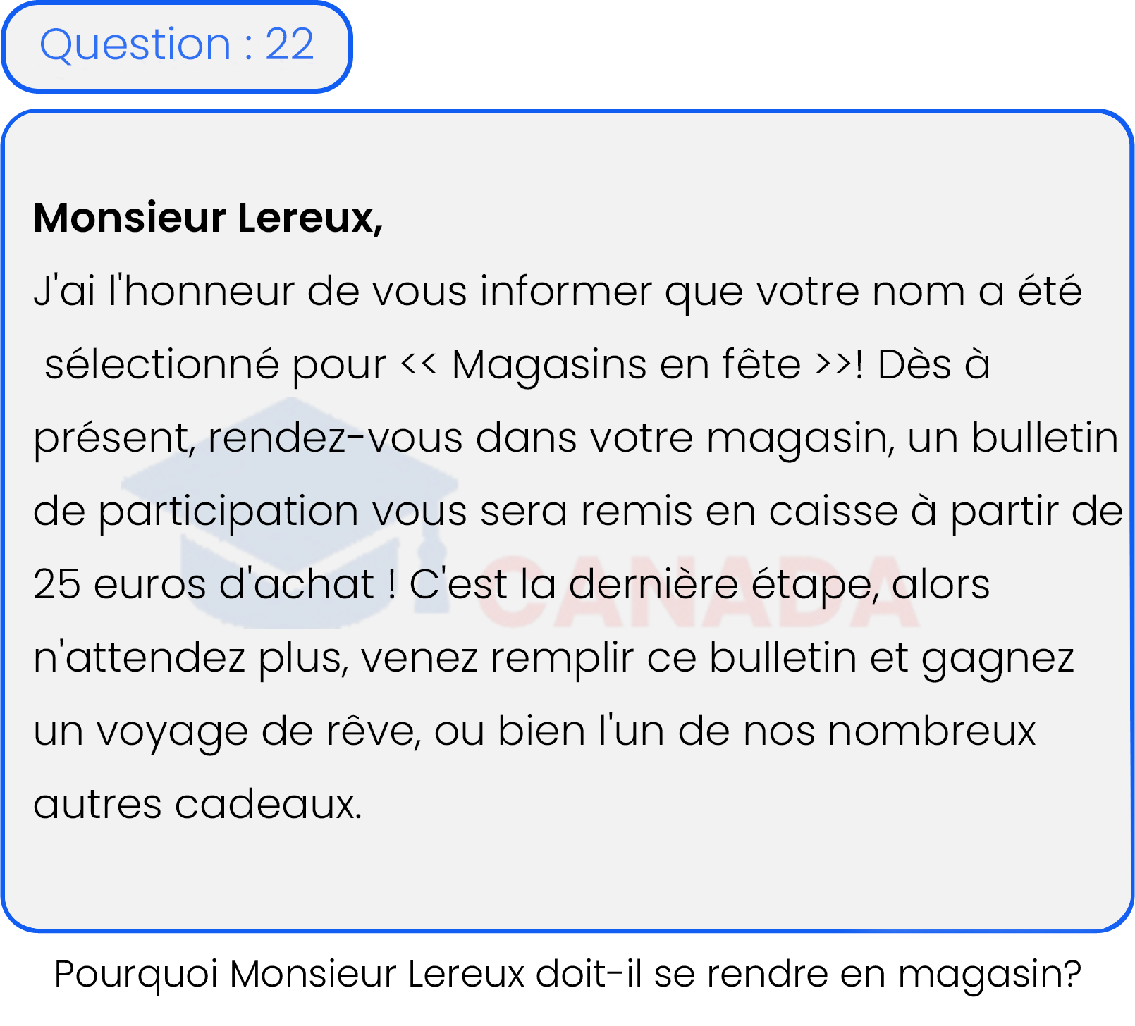 Question 22