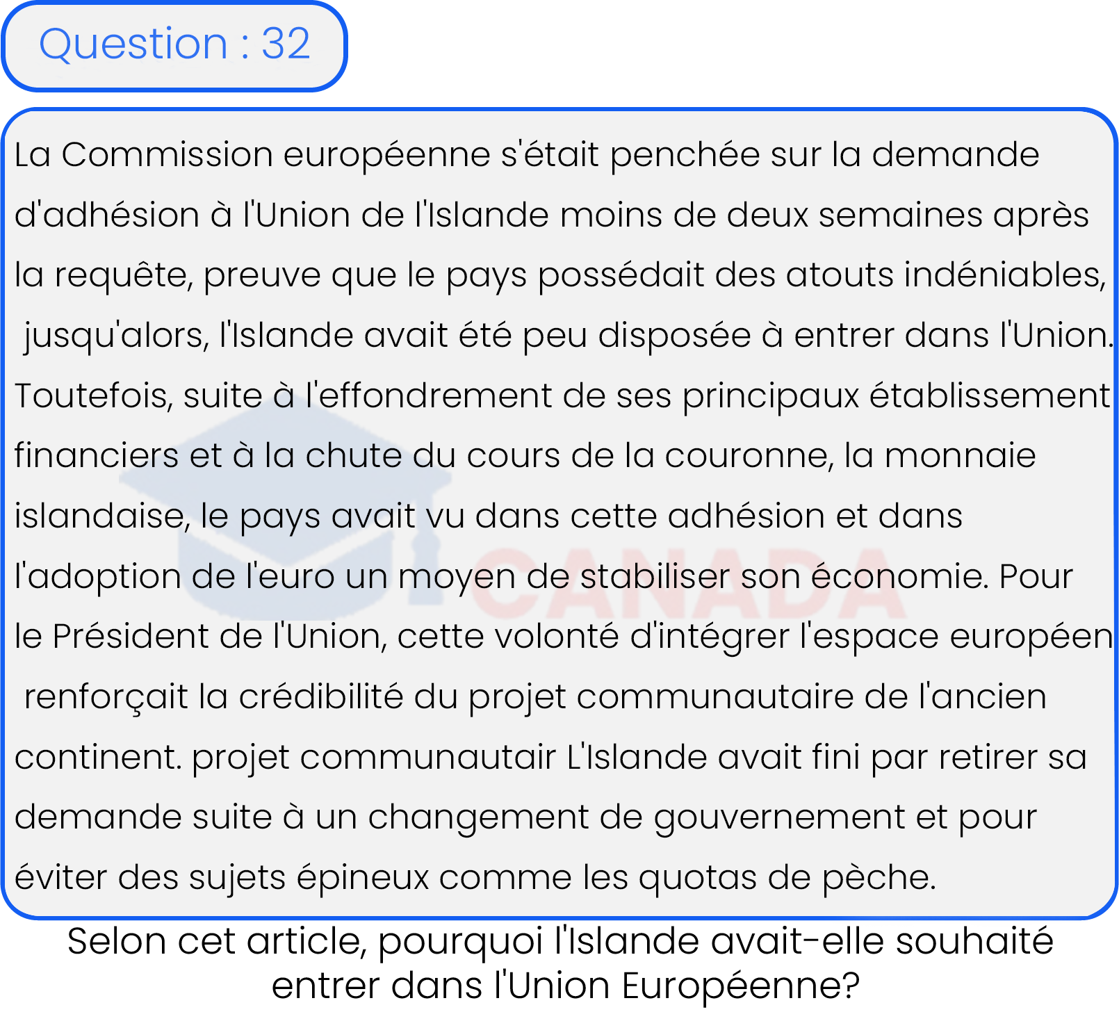 Question 32