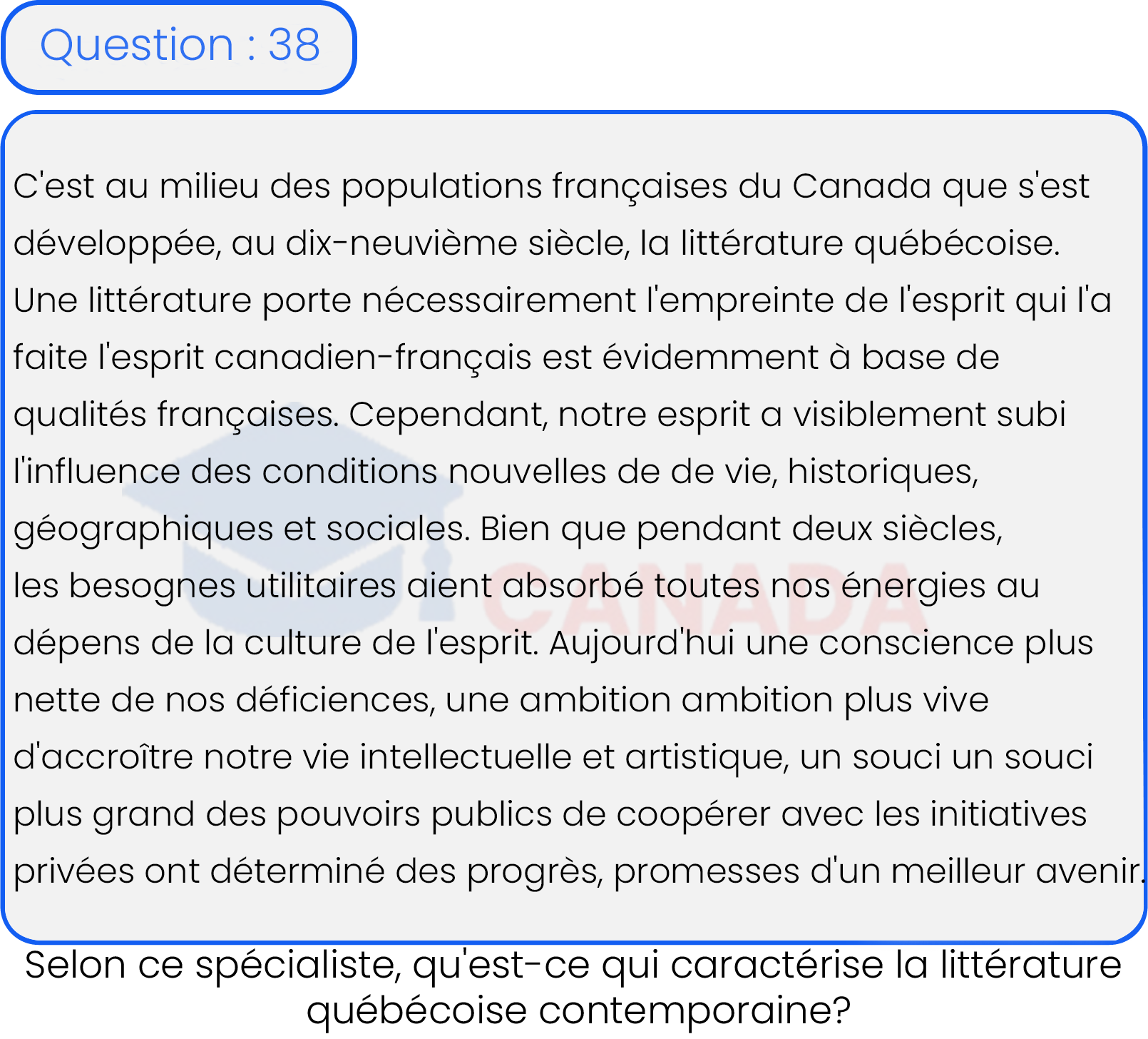 Question 38