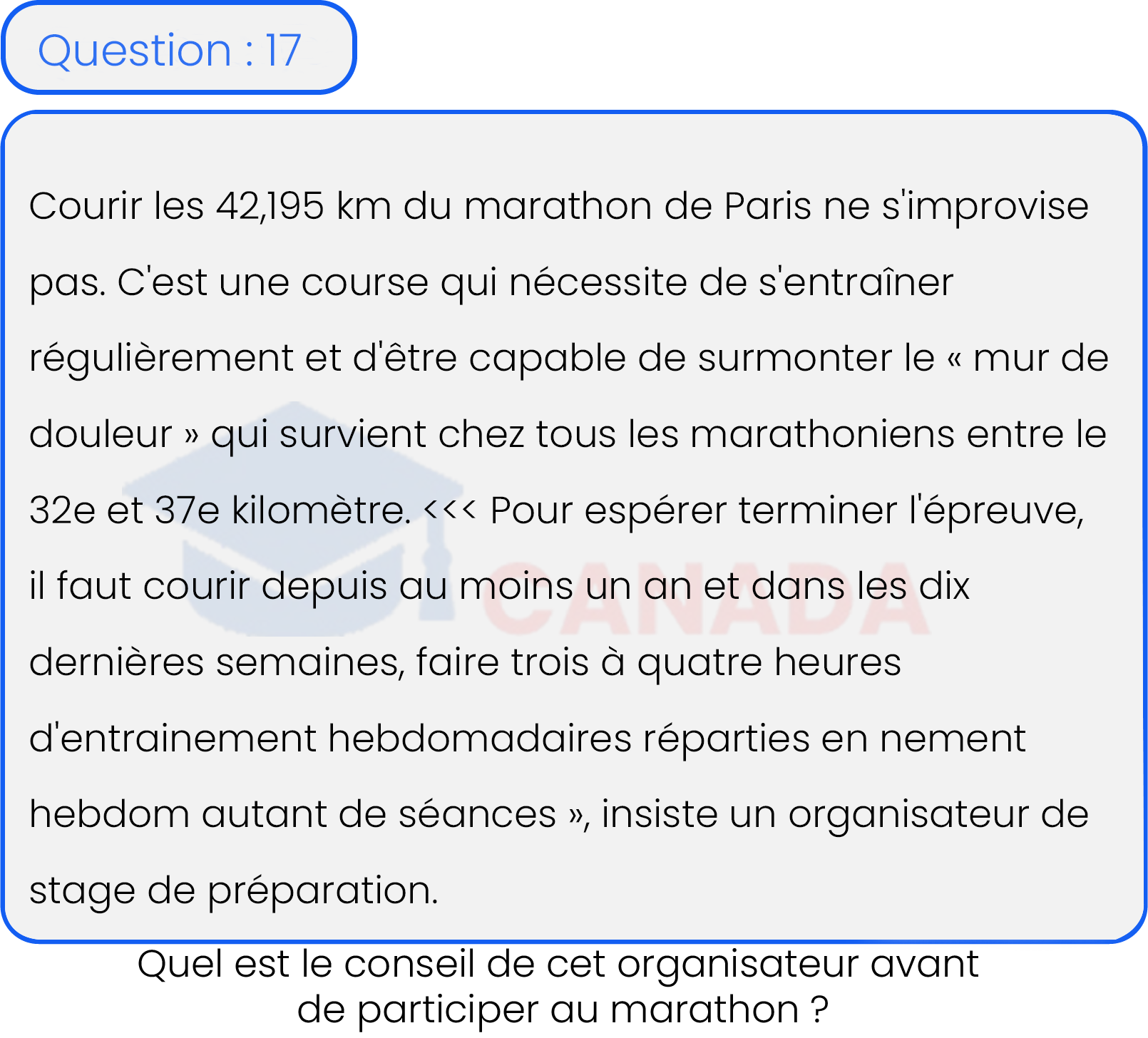 Question 17
