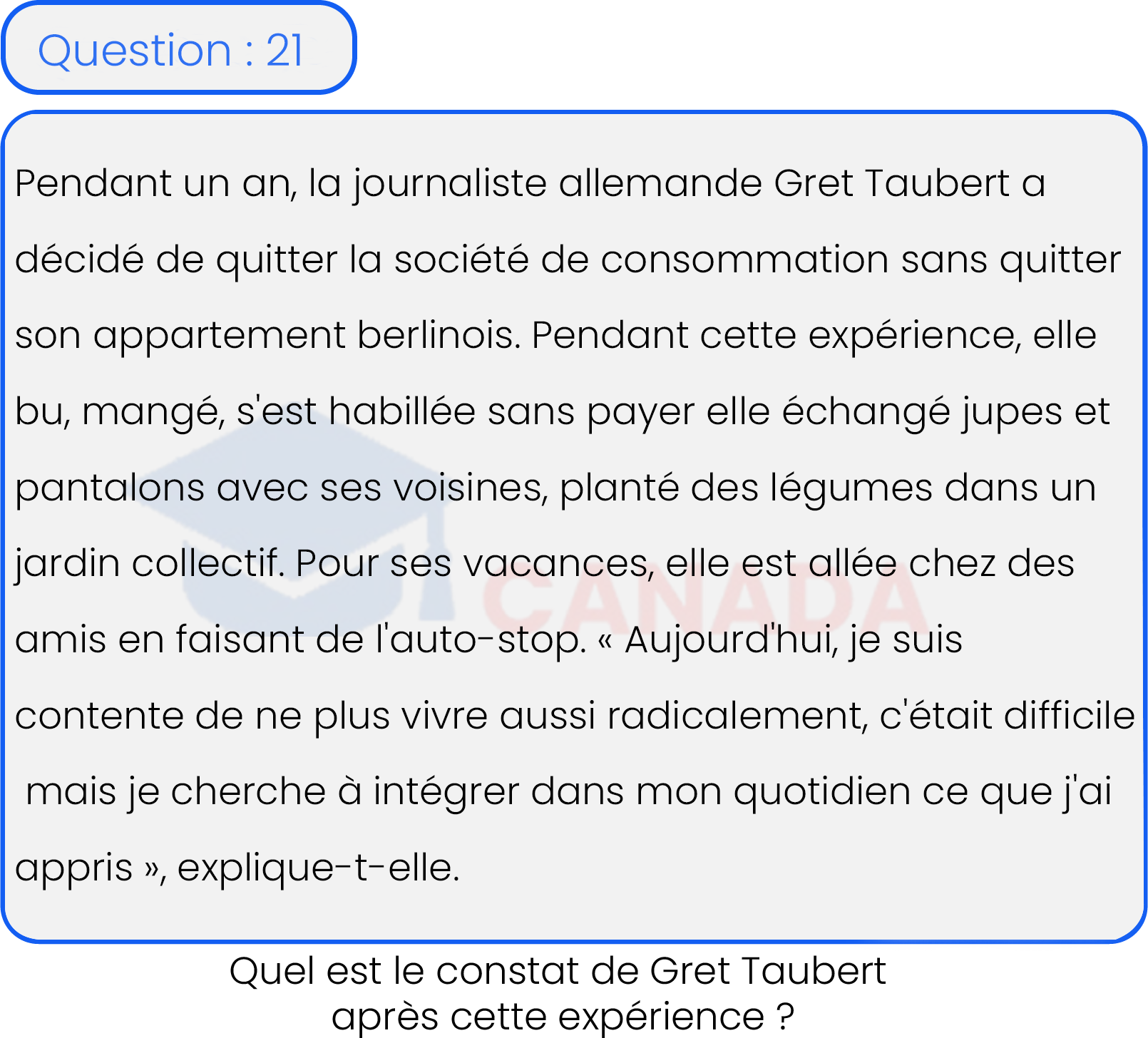 Question 21