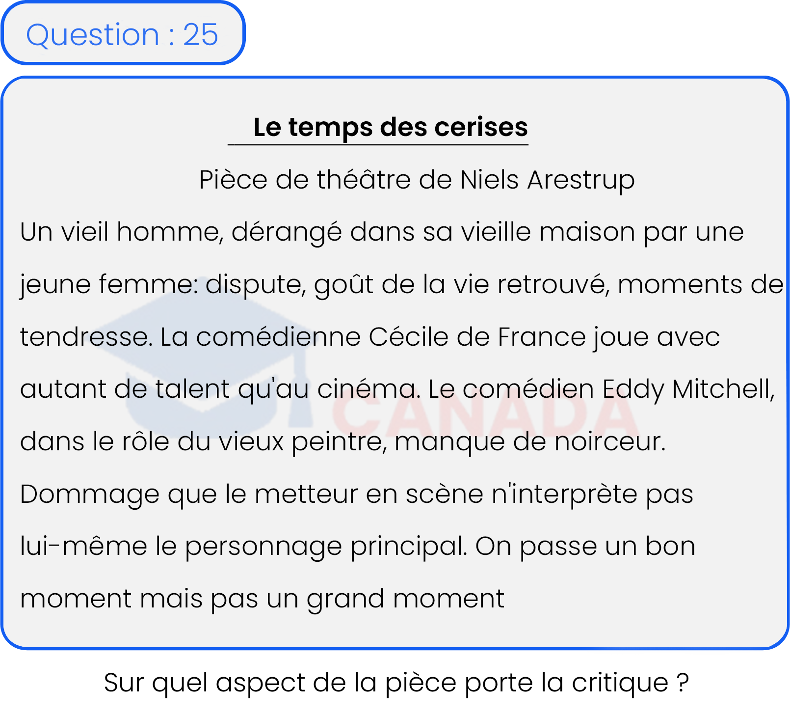 Question 25
