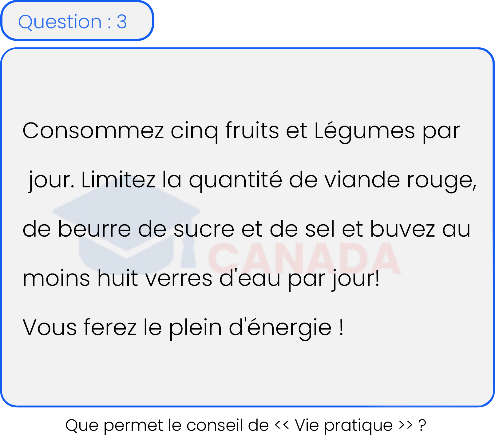 Question 3
