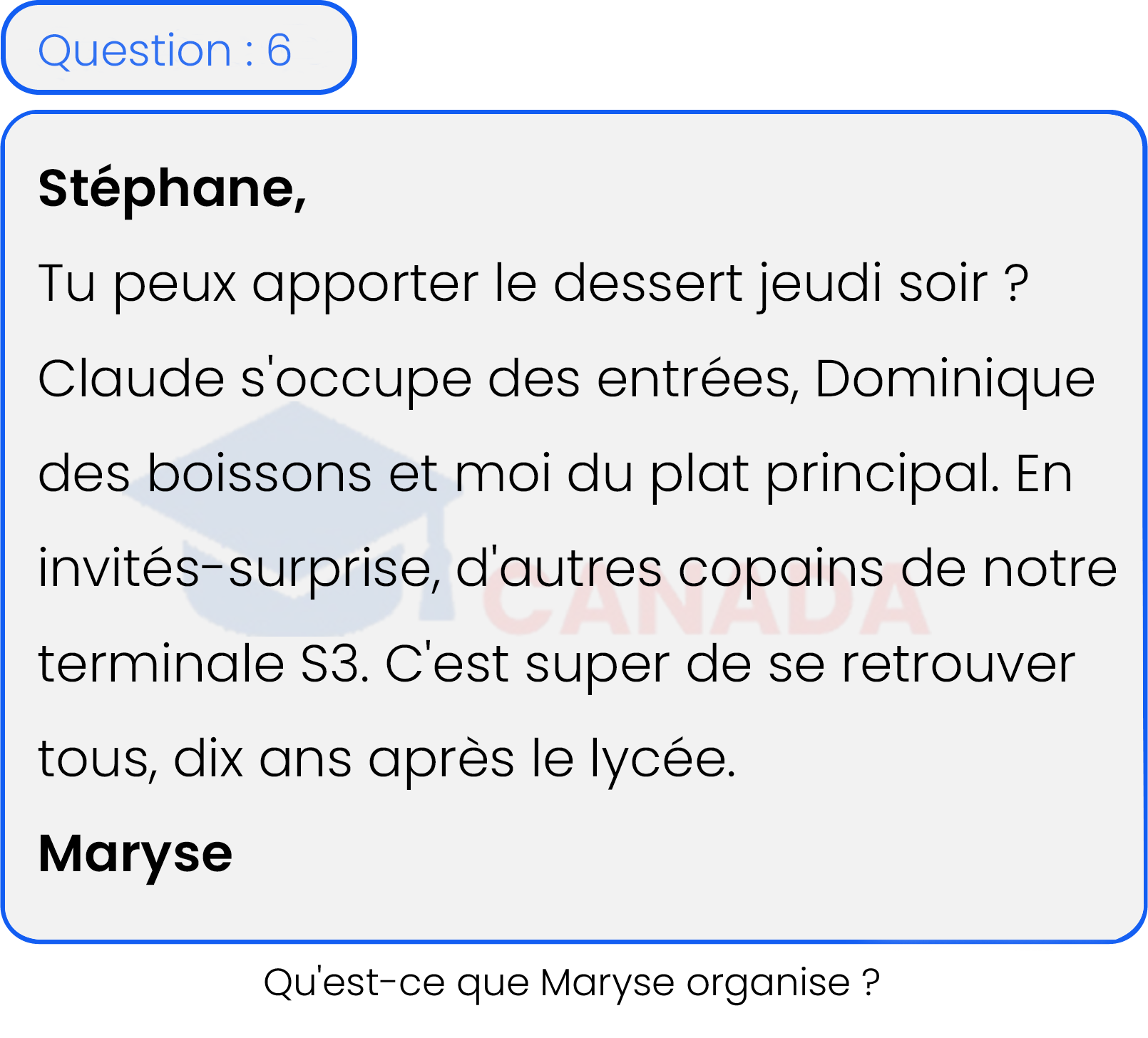 Question 6