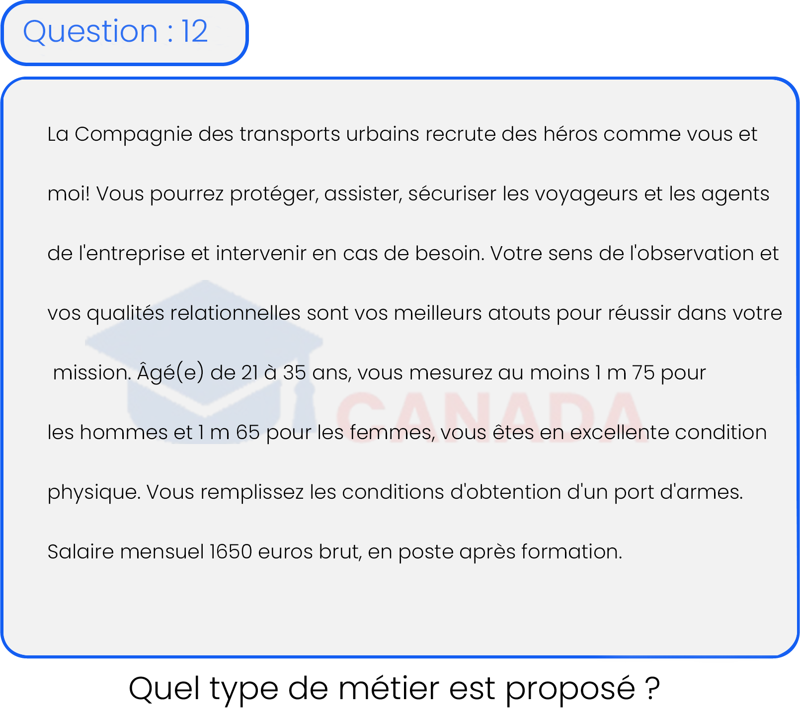 Question 12