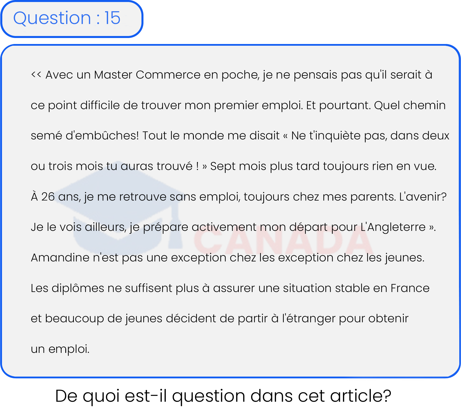 Question 15