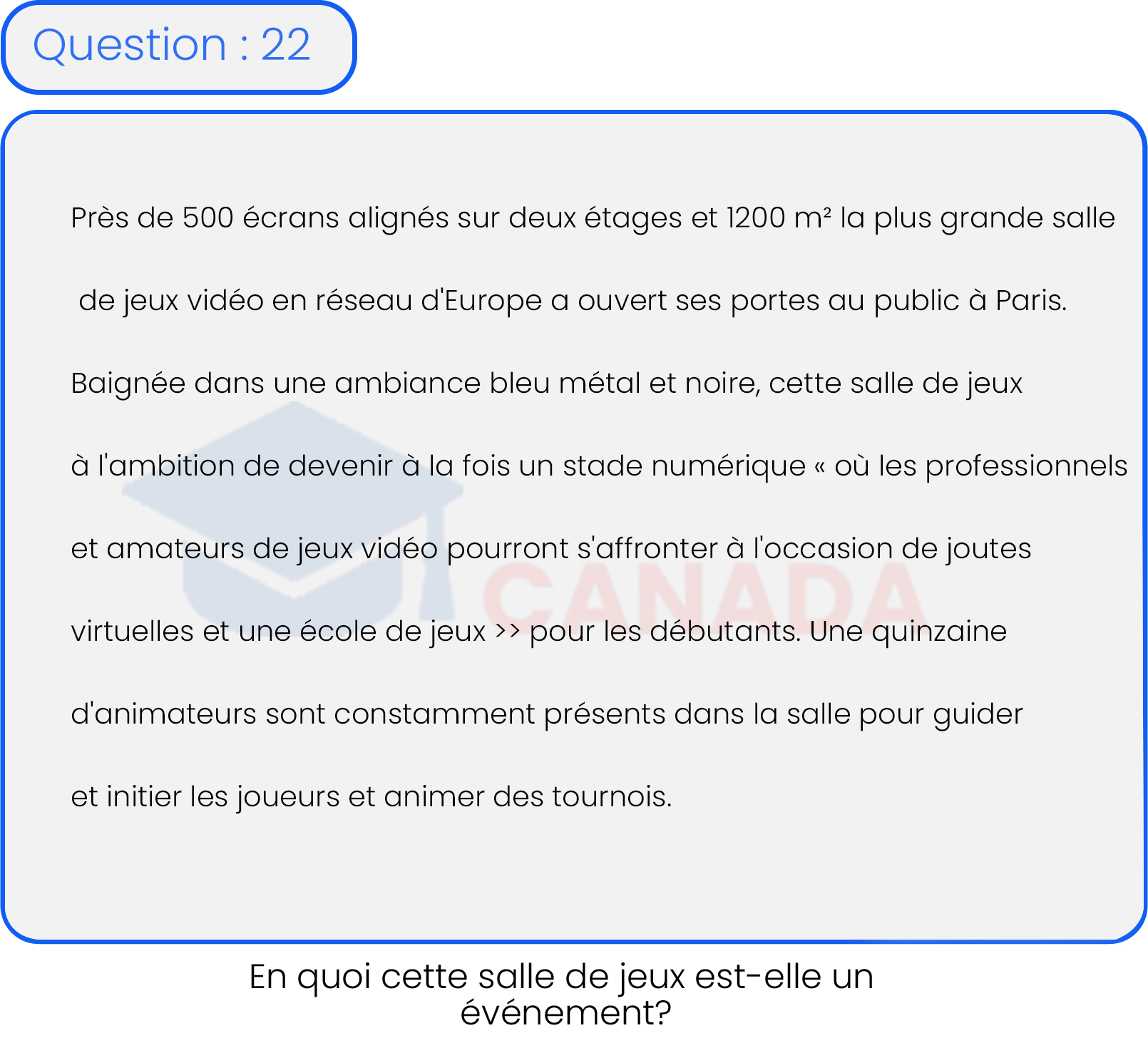 Question 22