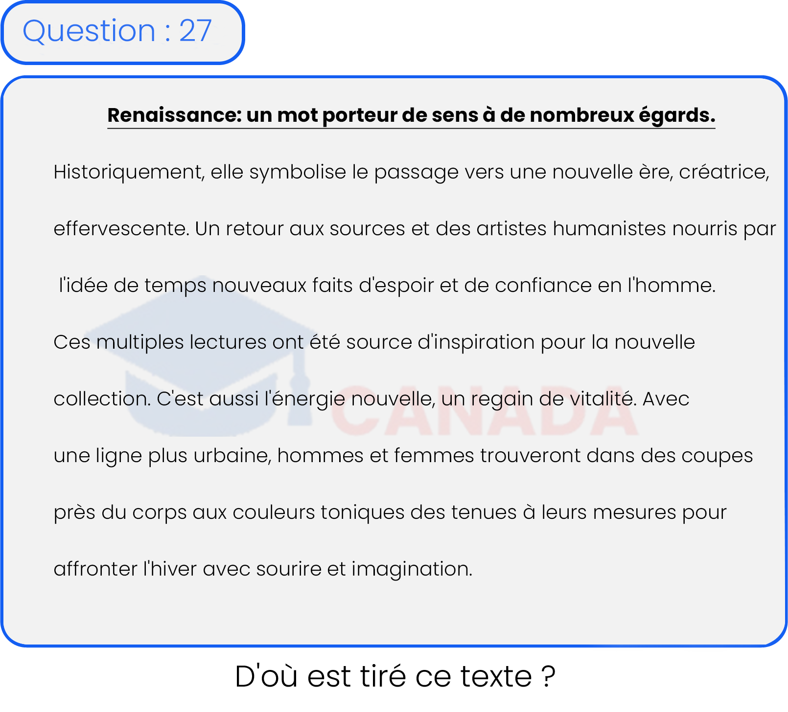 Question 27
