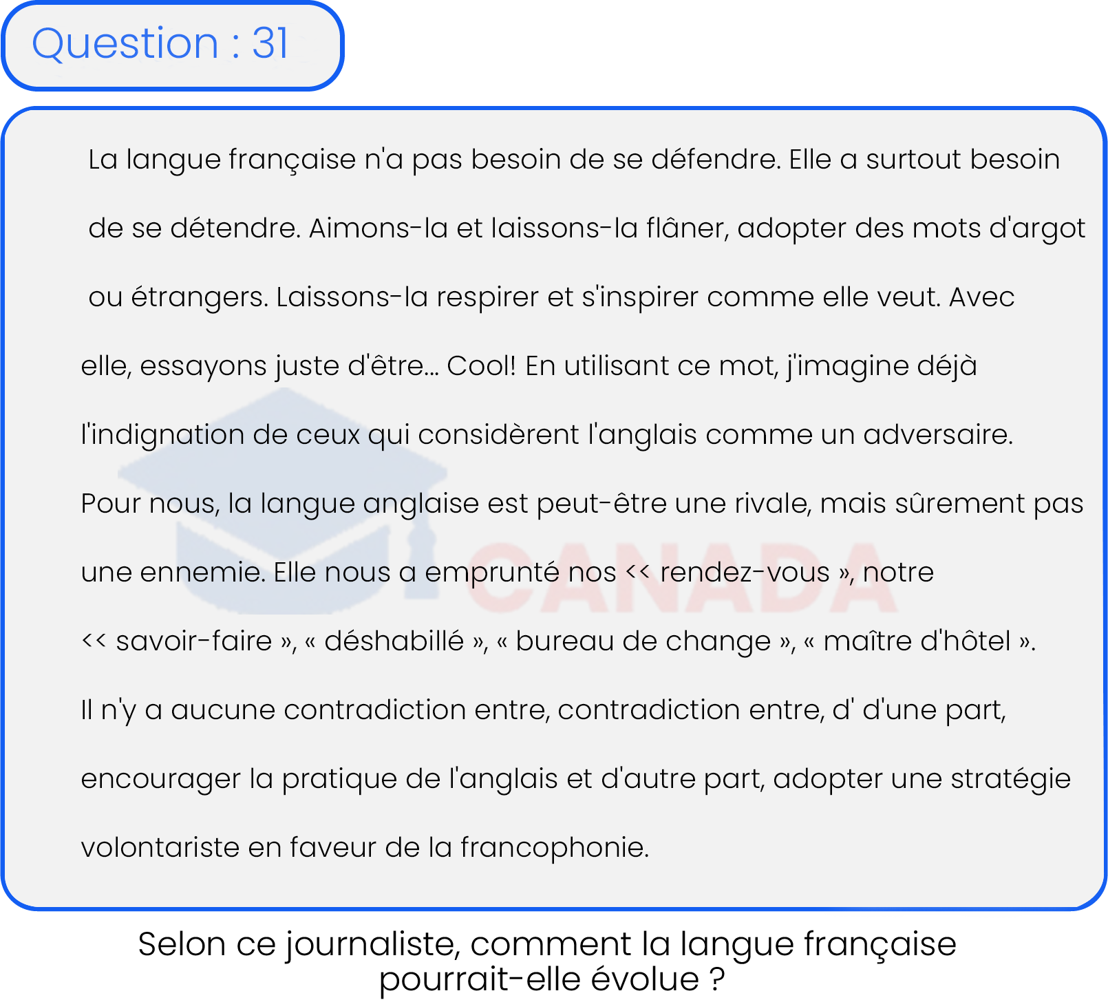 Question 31