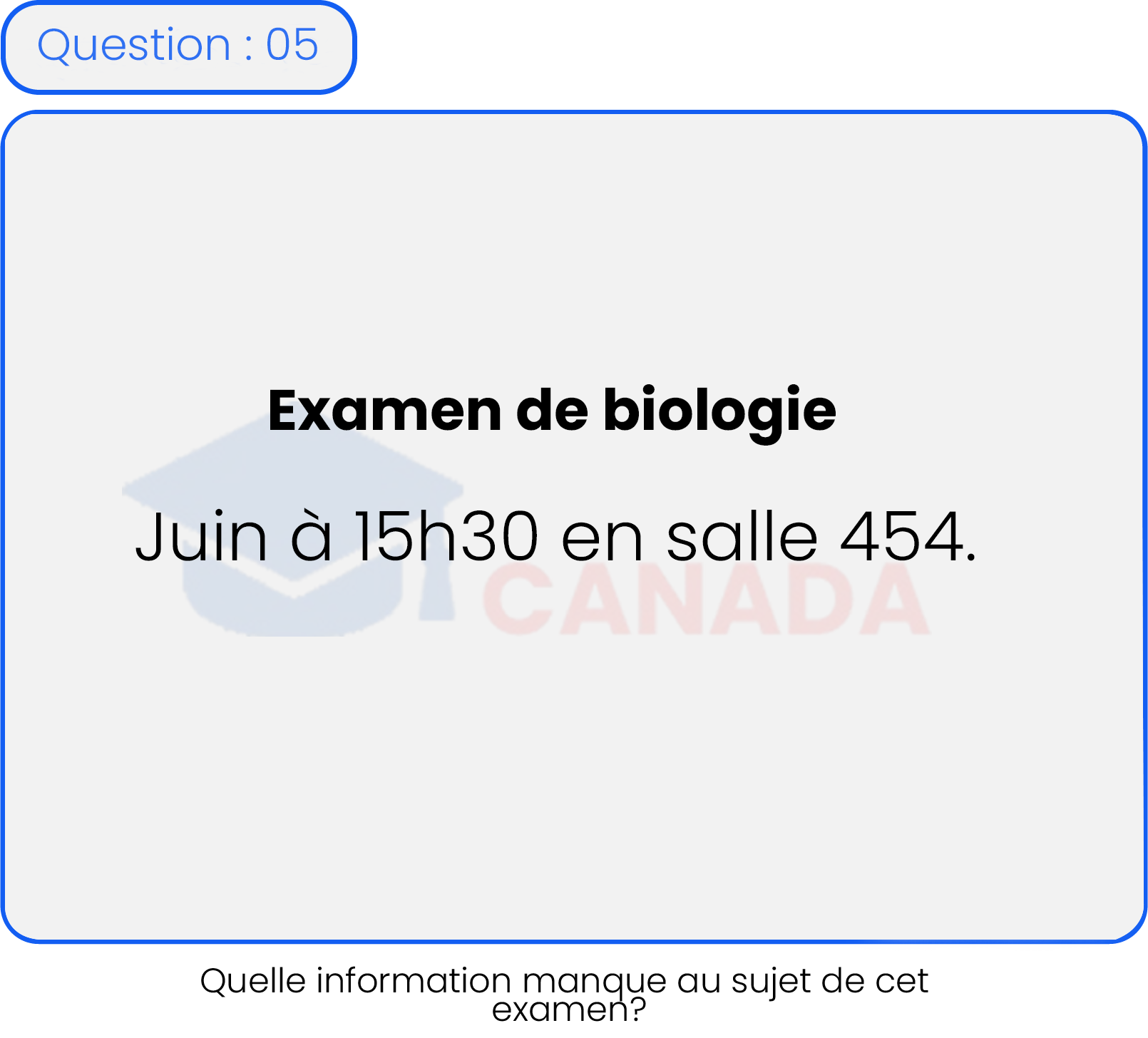 Question 5