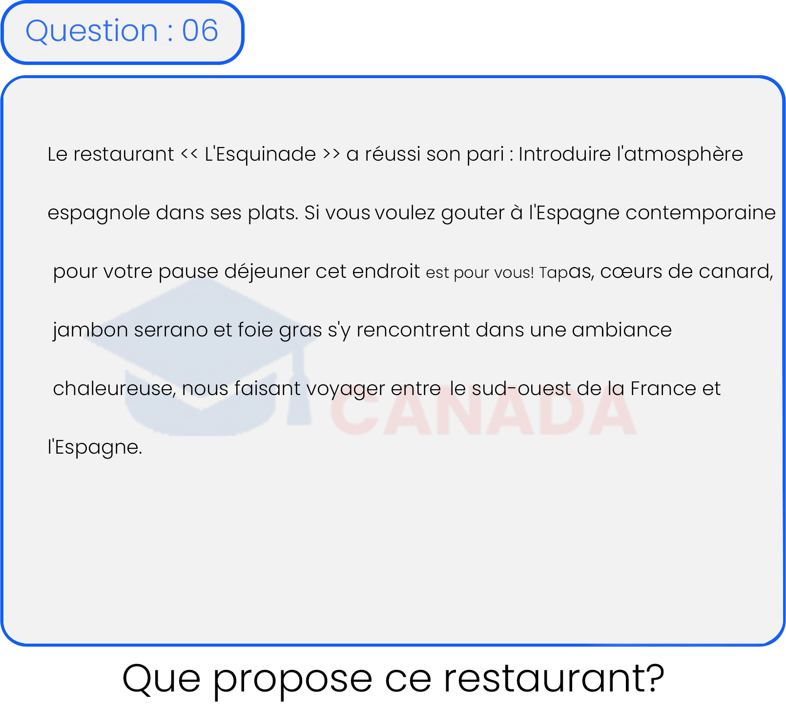 Question 6