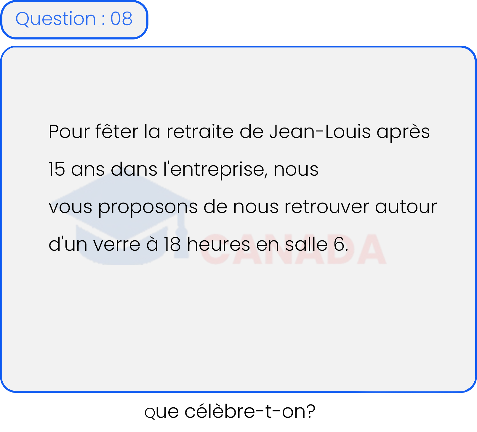 Question 8
