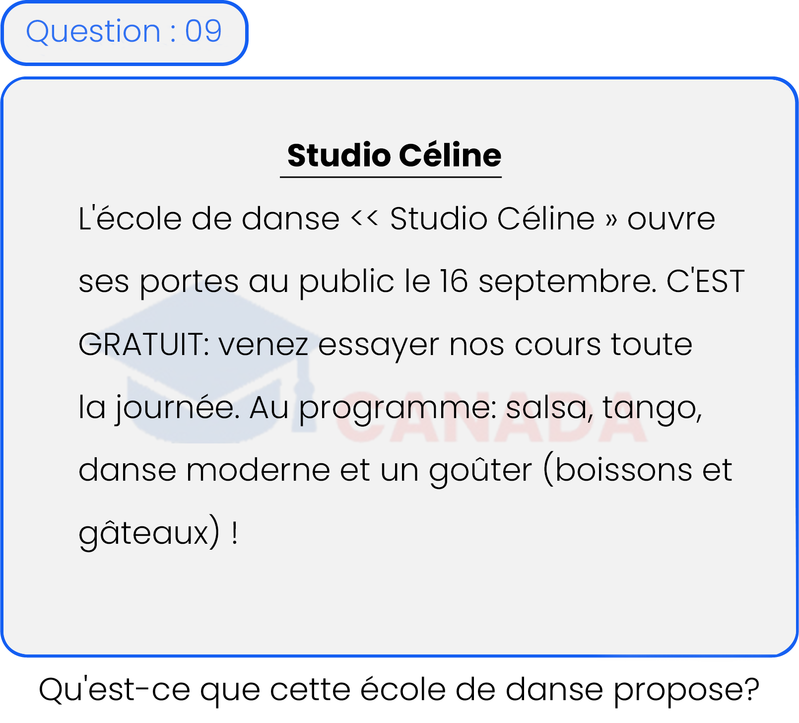 Question 9