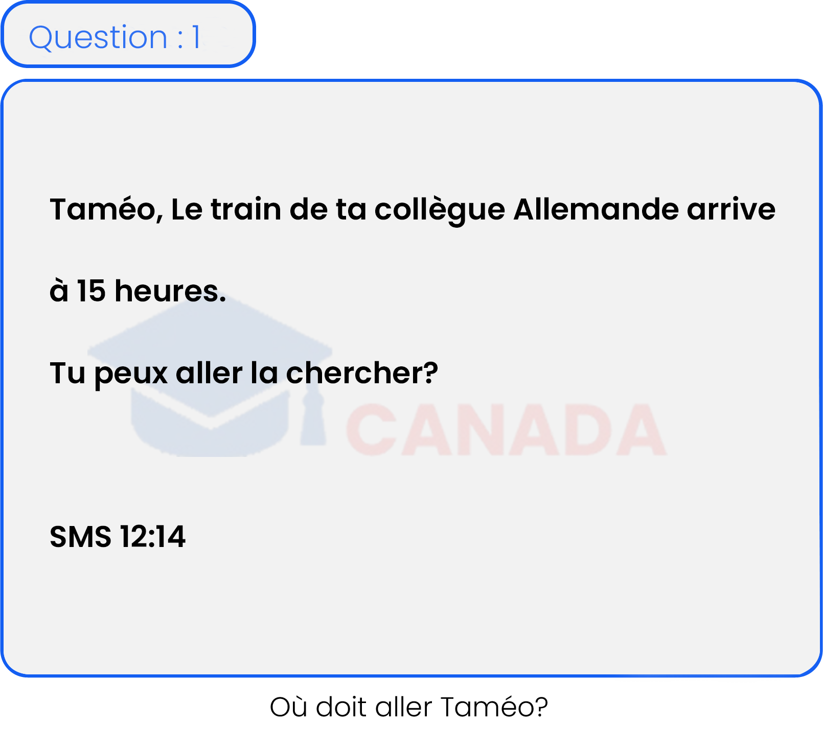 Question 1