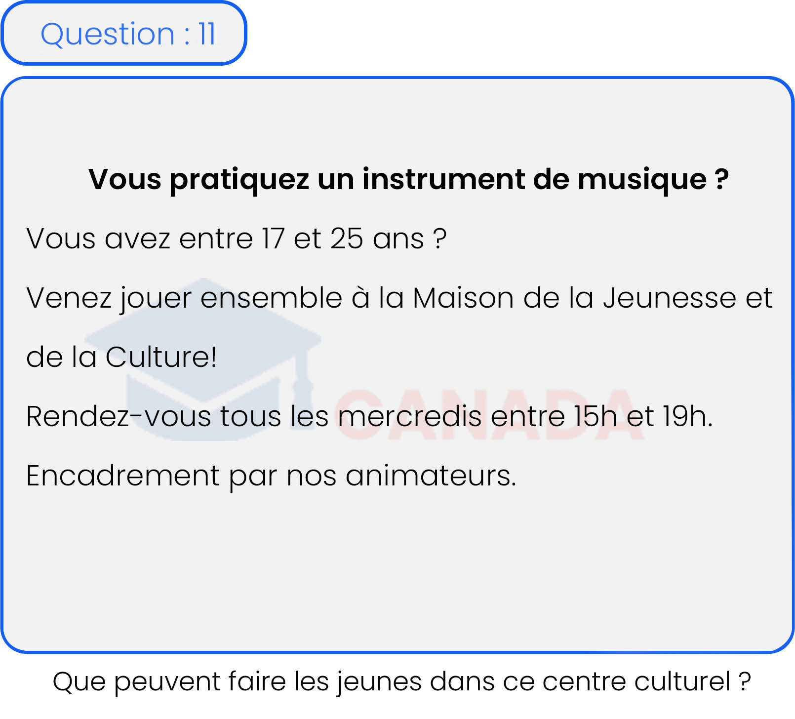 Question 11