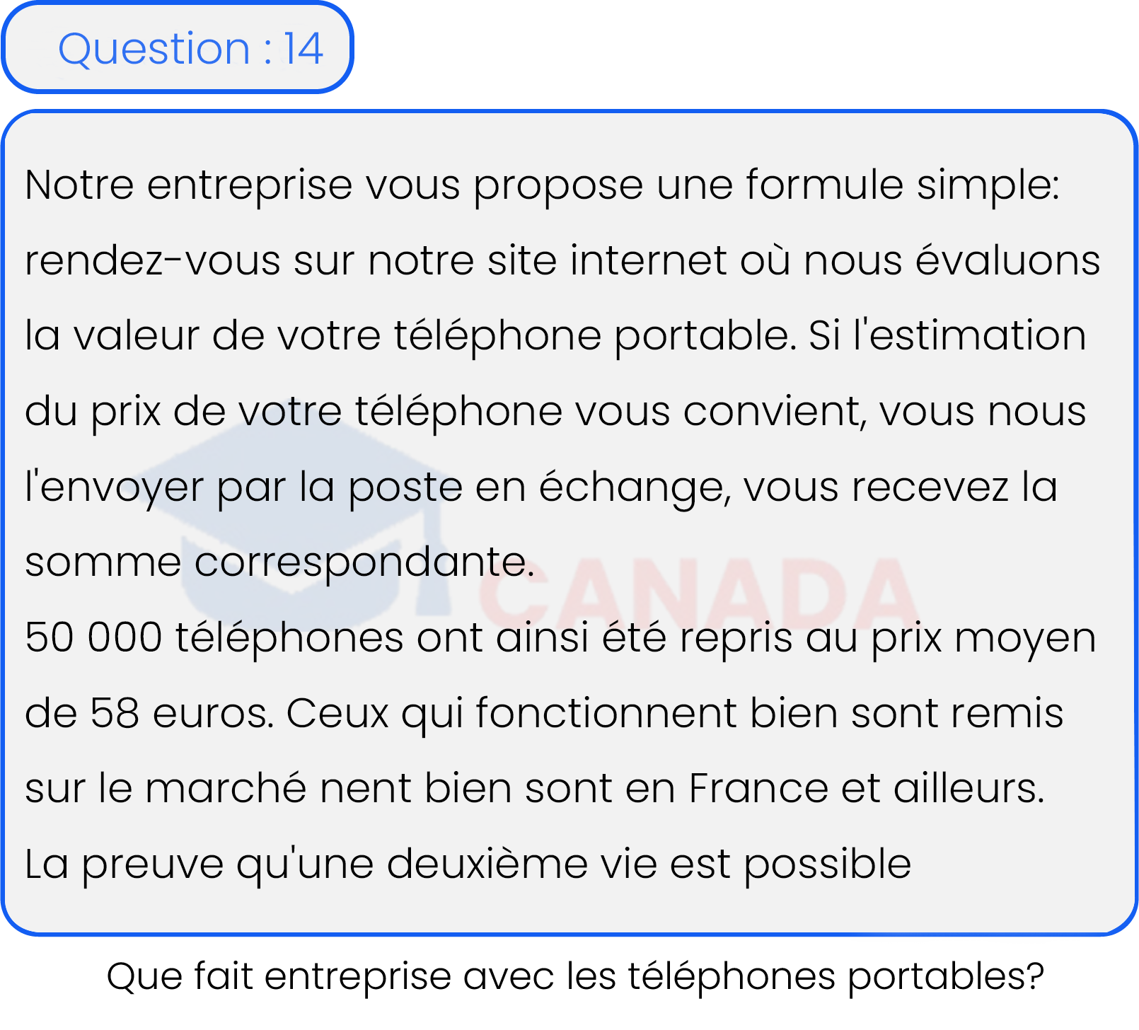 Question 14