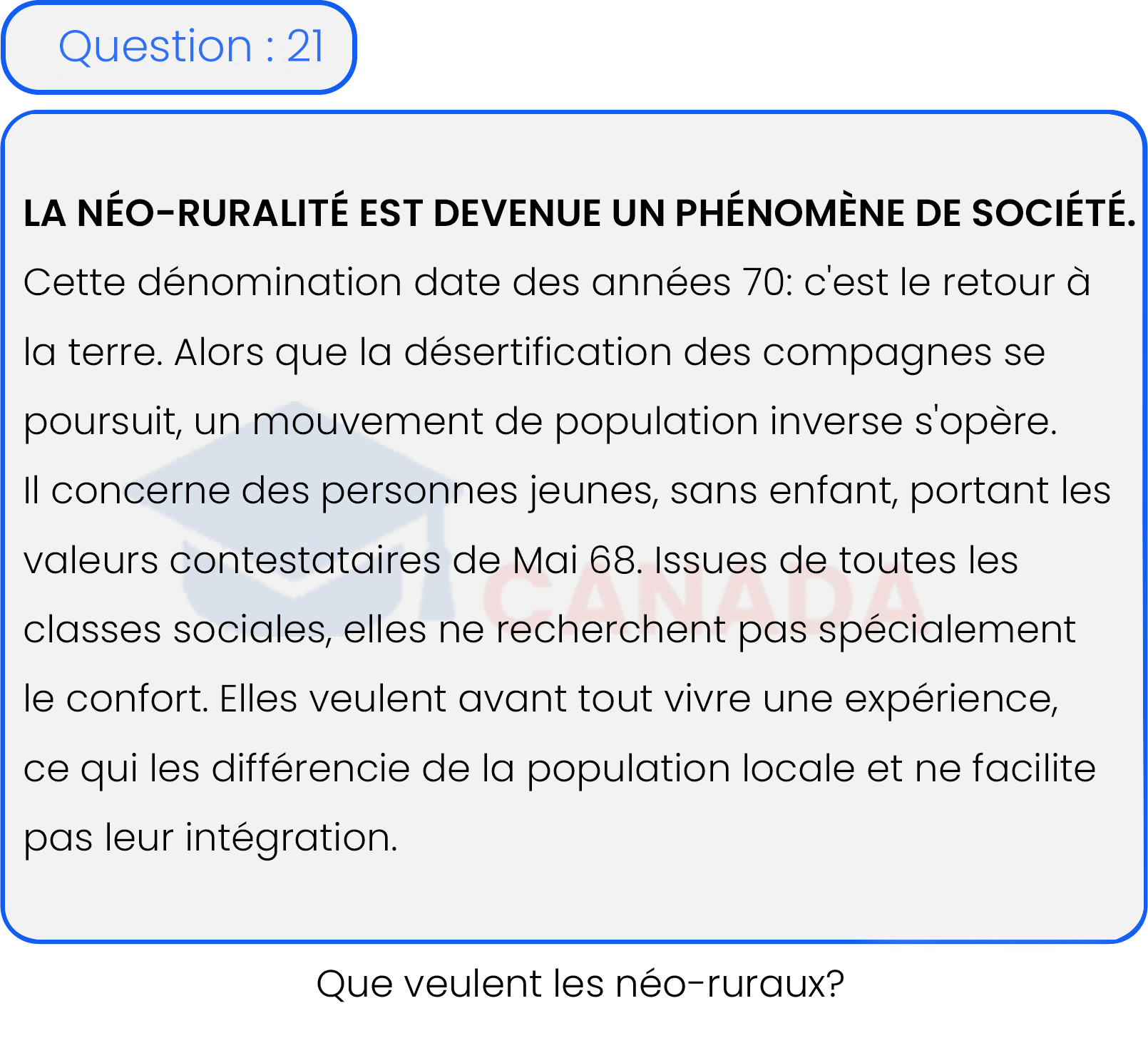 Question 21
