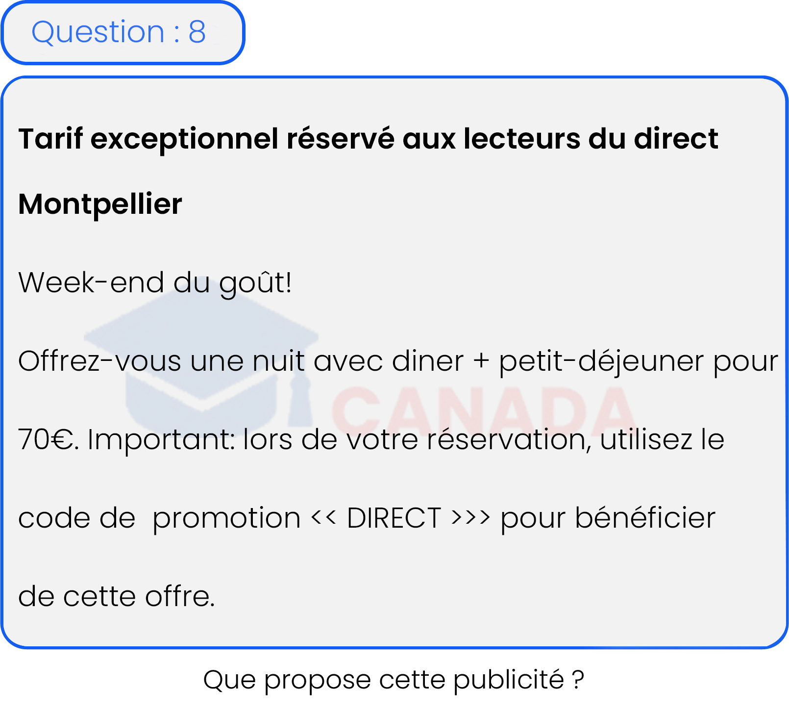 Question 8