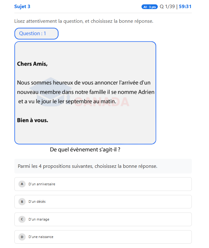 entrainement compréhension écrite