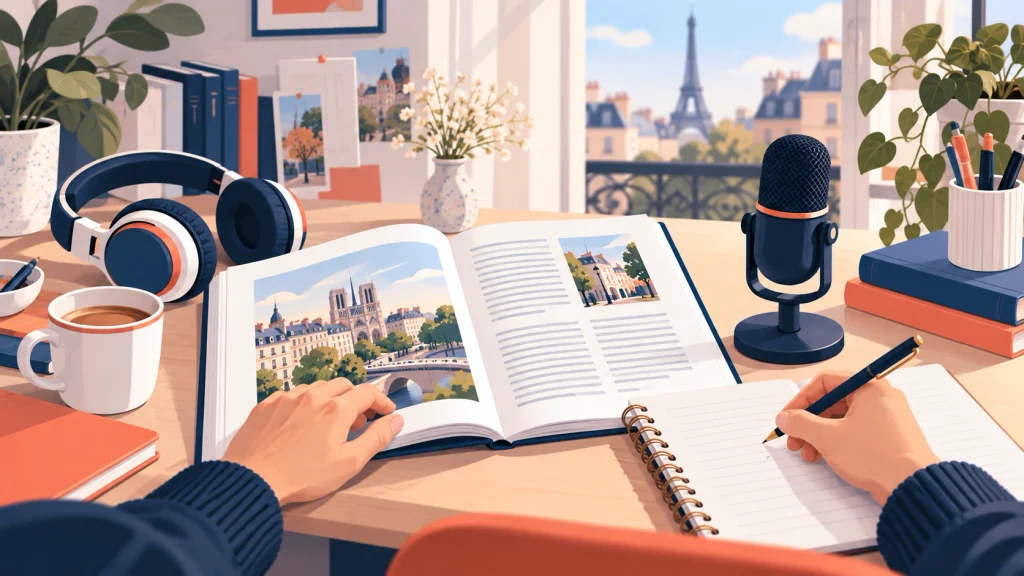 Écouter, lire, écrire, parler